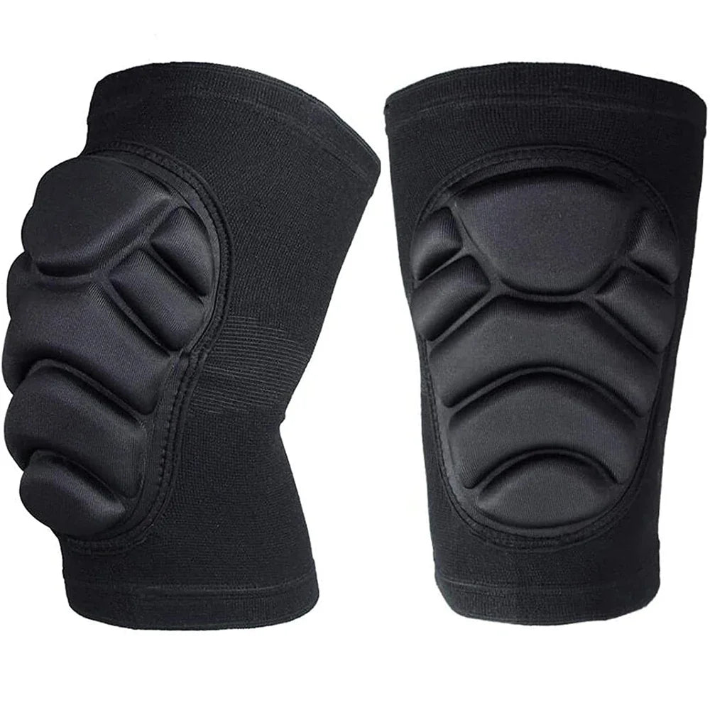 1 Pair Knee Elbow Pads Brace Support for Cycling Snowboard Roller Skating Skateboard Extreme Sports Protective Gear Kneepads