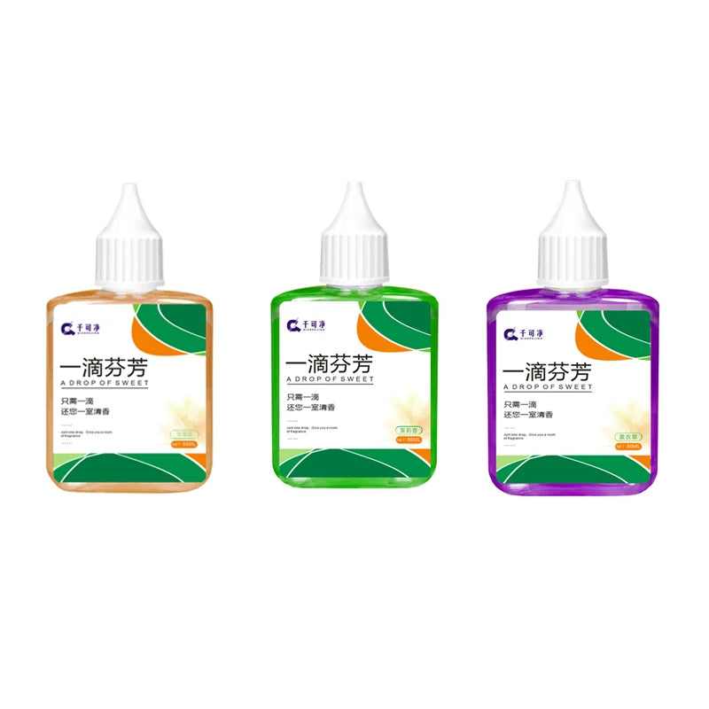 One-Drop Fragrance Air Freshener - 5s Odor Removal, Concentrated Multi-Scene Deodorant for Toilet/Drain/Pet Bed