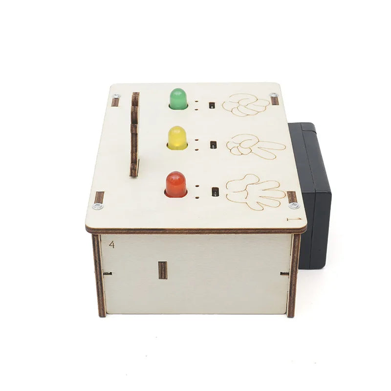 DIY Finger-guessing Machine Model Science Toy Experiment Educational Toy Technology Project for School Kid G292