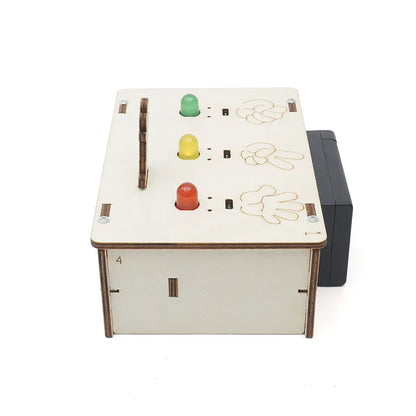DIY Finger-guessing Machine Model Science Toy Experiment Educational Toy Technology Project for School Kid G292