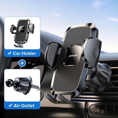 Dashboard Car Phone Holder【360° Widest View】9in Flexible Long Arm, Universal Handsfree Auto Windshield Air Vent Phone Mount 2025