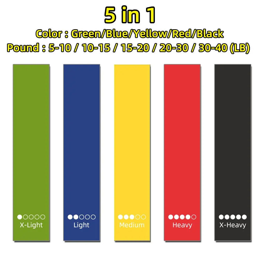 Elastic Resistance Bands Workout Equipment Fitness Training Resistance Bands Yoga Bands Rubber Fitness Band Rubber Pull Rope