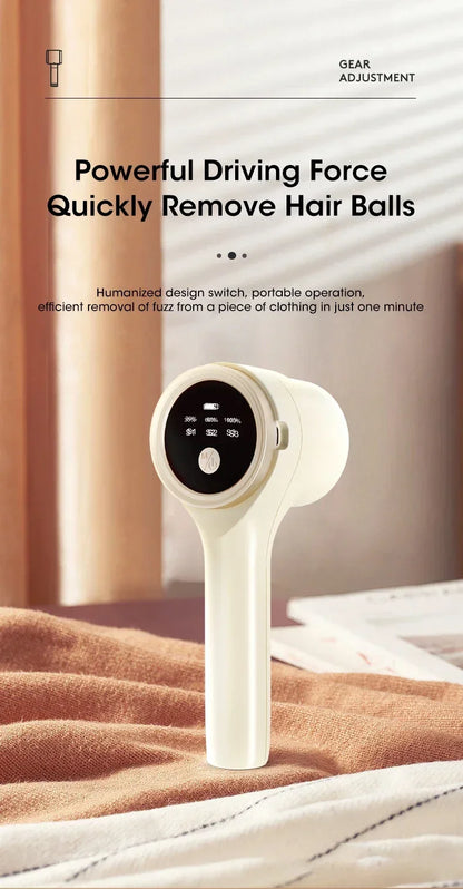 Lint Remover for Clothing Electric Pellet Fluff Remover Rechargeable Portable Fabric HairBall Shaver Removes Lint from Clothes