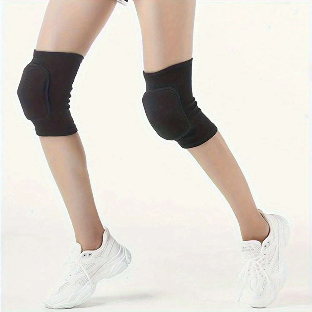 2pcs Sponge Knee Pads for Volleyball Players,Dancers,Yoga,Running,Cycling,Workouts,Knee Support Brace