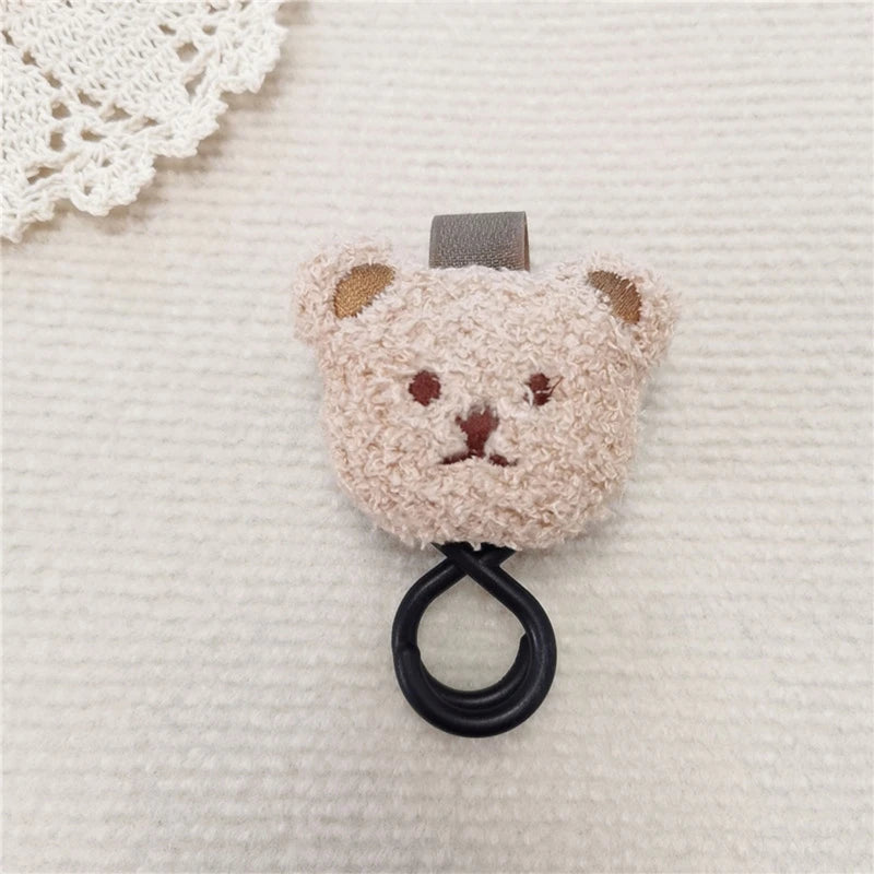 1/2pcs Portable PU Leather Baby Stroller Hook Hanger Velcros Pram Hook Carabiner Cart Organizer Clip for Stroller Accessories