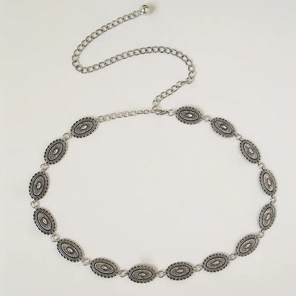 Fashion Retro Metal Accessories Fedora Belt Accessories Men Women Hats Straw Hat Accessories Belt Chain Decoration