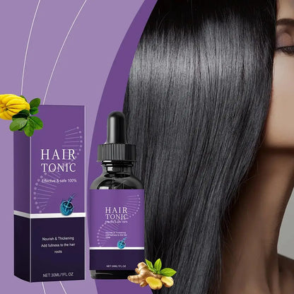Hair Serum Butterfly Pea Flower,coconut Oil,centella Hair Oil Nourishing Scalp Treatment Anti-Frizz Repair Damage Hair Care