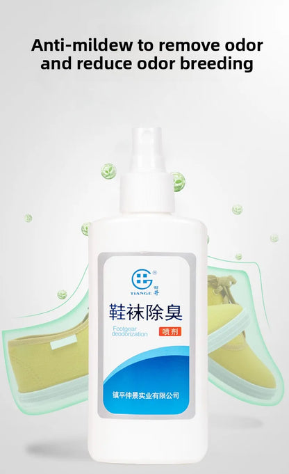 Shoe Deodorizer Spray - Eliminates Odor in Shoes, Socks & Lockers, Long-Lasting Freshness for Smelly Feet Care