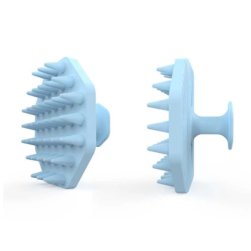 Silicone Shampoo Scalp Hair Massager Head Body Scalp Massage Brush Comb Hair Washing Comb Shower Brush Bath Spa Massage Brush