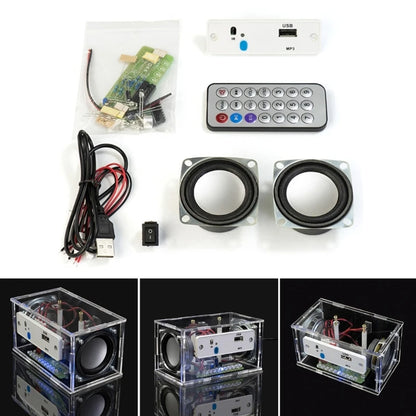 Sound Amplifier Amplifier Module Cube Kit Support Bluetooth-compatible Play Speaker DIY Kit K1KF
