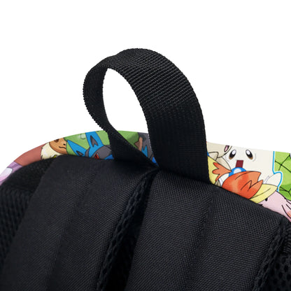 Pokemon Pikachu School Bags Backpacks Anime Kids Bags Kawaii Big Capacity Travel Bag Teenagers Schoolbag Girls Boys Rucksacks