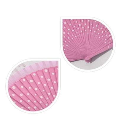 367A Flamenco Spanish Folding Hand Fan Fan for Dance Parties Wedding Decorations