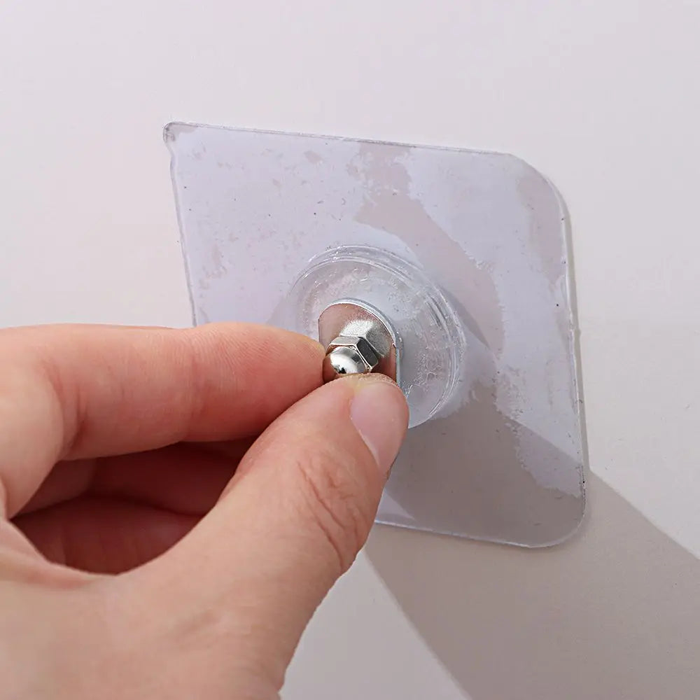 Adhesive Furniture Wall Anchors TV Cabinet Fixed Prevent Dumping Device Punch-free Furniture Anti-falling Fixture Baby Care