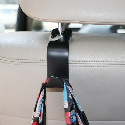Universal Car Seat Headrest Hook For Auto Back Seat Storage Organizer Hanger Storage Holder For Handbag Purse Bags Clothes Coats