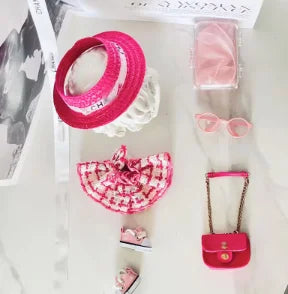 Labubu 17cm Doll Outfits Luxury Vinyl Doll Clothes 1st & 2nd Generation Compatible Delicate Baby Toy Accessories Kids Fashion