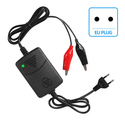 12V 1300Ma Universal Smart Battery Charger Eu Us Au Uk Plug Rechargeable Sealed Lead Battery Charger for Car Truck Motorcycle