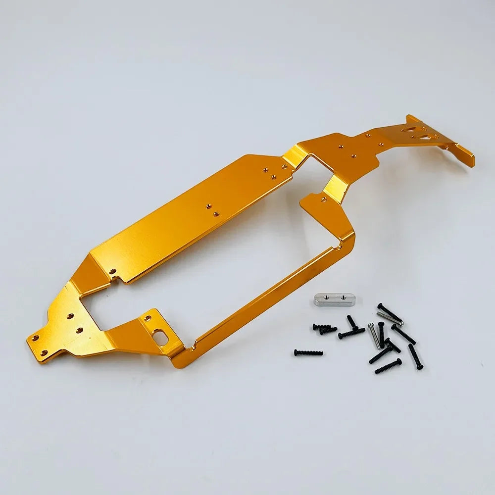 WLtoys 1/10 104009 104019 RC Car Modified Metal Spare Parts 1/12 12402-A 12401 12403 12404 Chassis Reinforcement Components