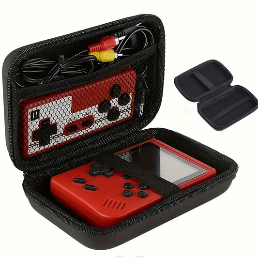 Digital accessory storage bag,  retro mini game console travel protection box, compatiblecharging cable  battery and accessories