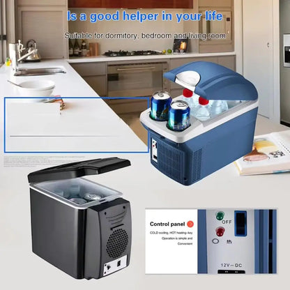 Mini Car Refrigerator Outdoor And Home Dual Use Portable Mini Fridge Refrigeration Refrigeration For Caravan Truck Home Camping