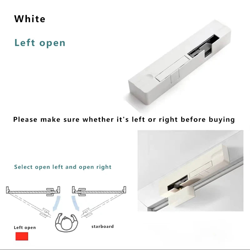 Door Buffer Damper Hydraulic Door Closer Wooden Door Outside the Door Home Mute Automatic Door Closing Artifact Anti-pinch Hand