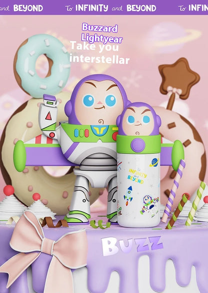 Cartoon Insulated Cup With High Appearance Children'S Water Cup Cute And Portable Student Food Grade Insulated Water Cup Gift