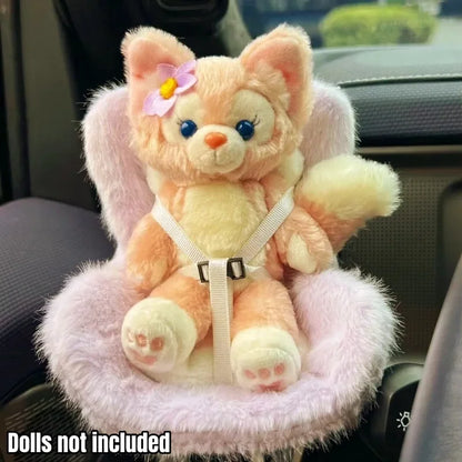 For Labubu Doll 15-17cm Seat Air Outlet Aromatherapy Decoration Ornaments Holiday Gifts for Women Car Interior Accessories