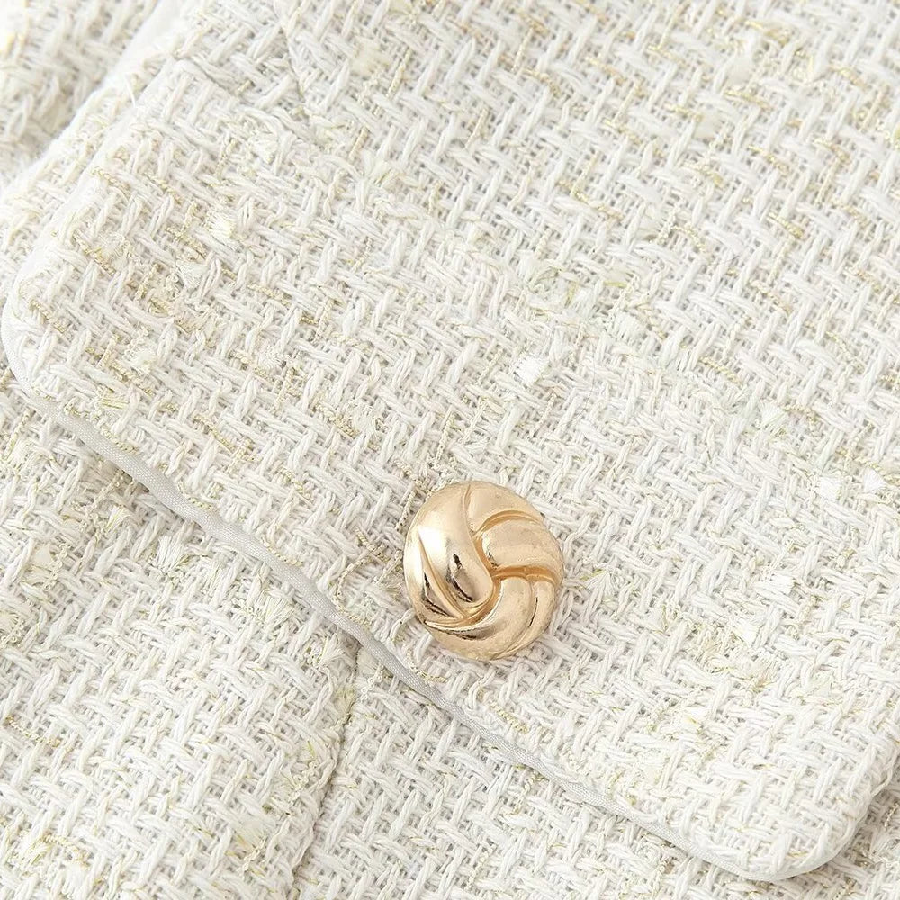 2025 New Women's Clothing European and American Style Fashion Design Sense Small Fragrant Style Decoration Texture Vest