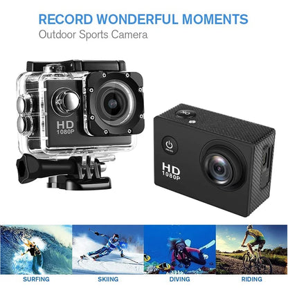 Underwater Waterproof Sports Dv Multifunctional Outdoor Riding Locomotive Sports Camera Sports Camera Diving Camera