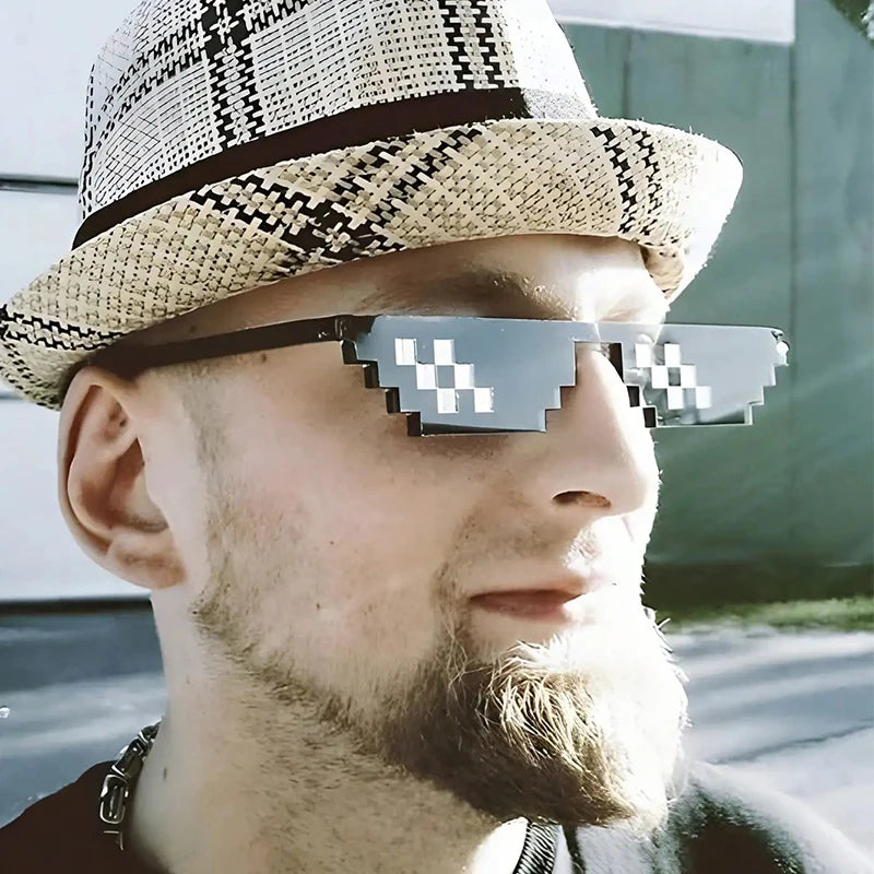 4/8pcs Party Sunglasses Black Sunglasses Funny Glasses Outdoor Party Favors Adult Birthday Party Gift Bachelor party photo props