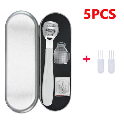 3/5Pcs Stainless Steel Pedicure Knife Set, Dead Skin Callus Removal, Foot Skin Scraper, Sole Planer, Exfoliating Pedicure Knife, Pedicure Tool