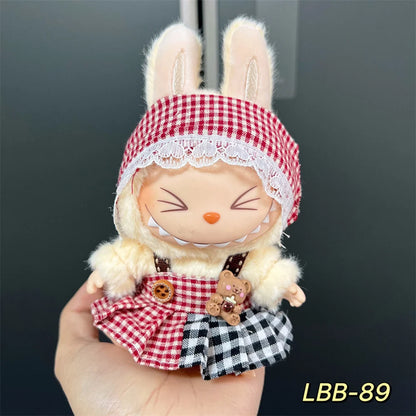 Labubu Different Styles of Dresses Doll Clothing Sets Accessories Labubu V1 V2 Dresses As Gifts for Friends