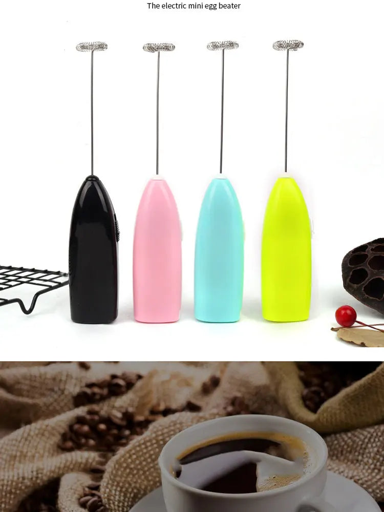 Hot Mini Portable Handheld Electric Egg Beater Mixer Coffee Whisk Blenders For Kitchen Utensils Milk Frother Shakes Stirrer