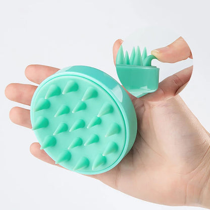 1PC head cleaning and massager dry wet scalp brush soft massage cushion airbag non-invasive scalp cleaning deep conditioning