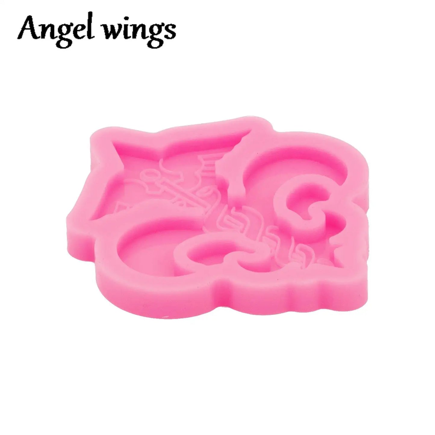 DY1206 African Tribal Symbols Badge Reel Mold Epoxy Resin, Medical,Medical, Physical Therapy, Pharmacy Nursing Chocolate Moulds