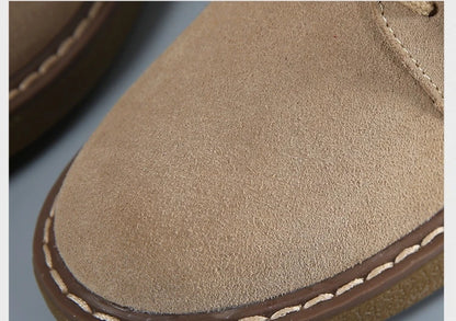 Fashion Woman Comfortable Daily Business Office Shoes Lace Up Genuine Leather Casual Women's Shoe Spring Autumn