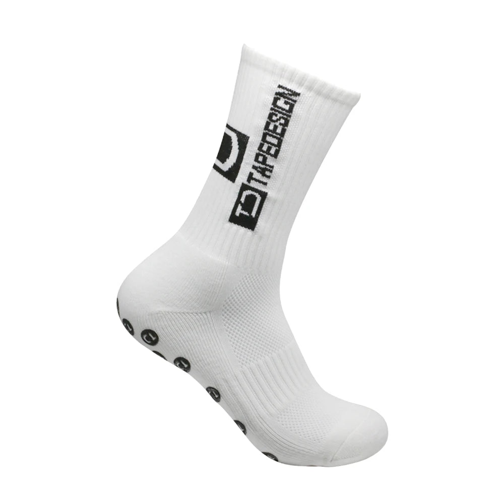 3 Sets Non-Slip Sports Dispensing Socks for Outdoor Training - Adult Leg Socks for Football Basketball Tennis Running