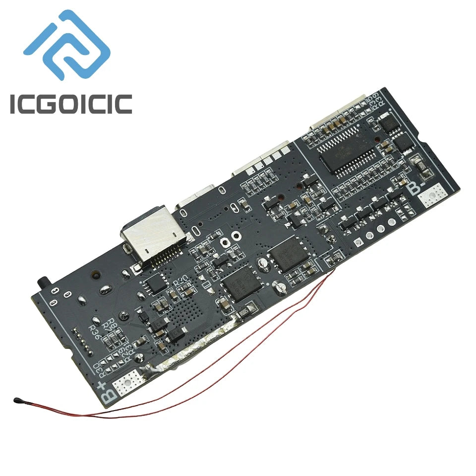 3S/4S/5S Bidirectional PD Power Bank Module – 6 Port 65W~100W Fast Charge DIY Mobile Power Motherboard Kit