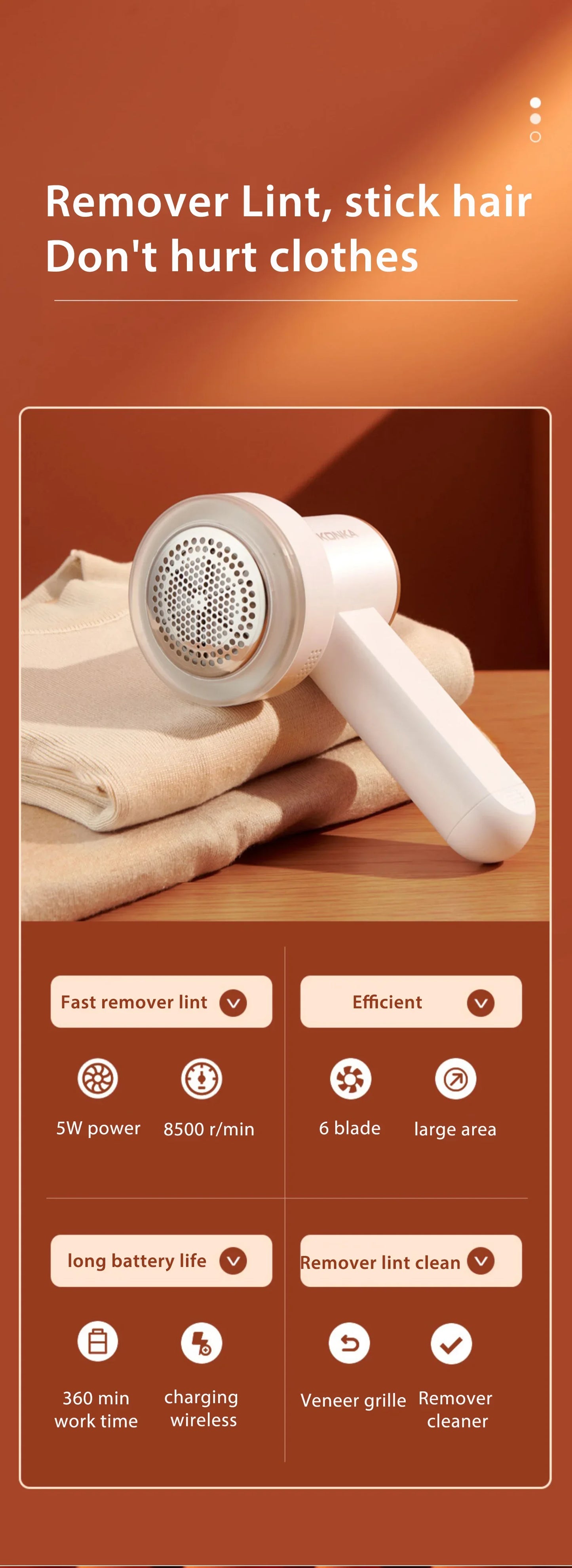 Mi Portable Electric Lint Remover for clothing fuzz Fabric Shaver Removes Lint trimmer sweater shaver lint pellet machine