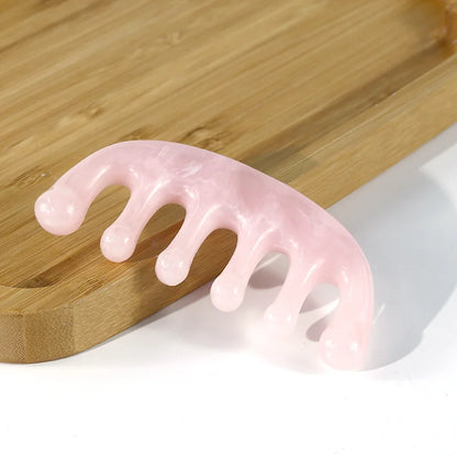 Scalp Meridian Comb Treatment Comb Household Female Facial Scraping Stretching Five Finger Dredging Head Special Massage Comb