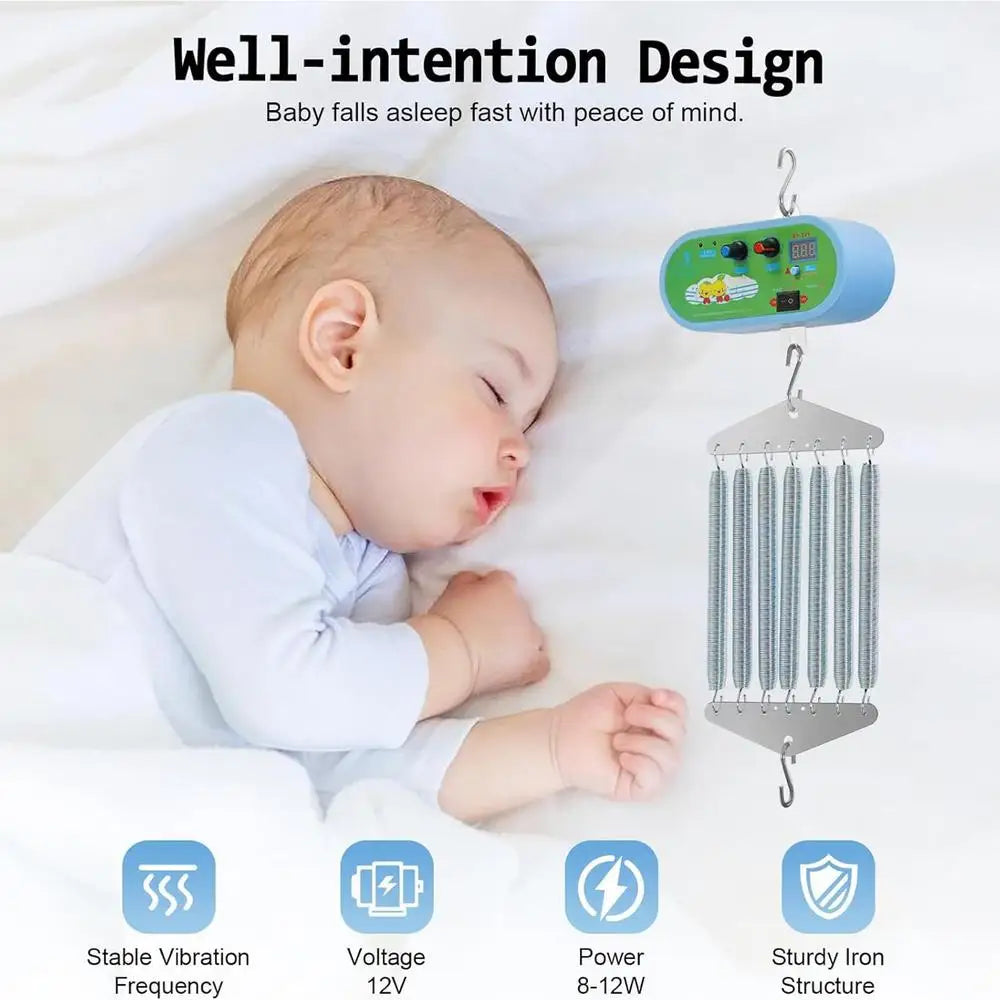 Electric Baby Bedside Sleeper Bassinet Automatic Toddler Rocking Swing with Adjustable Speed for Nursery home accessories