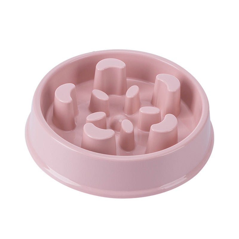 Non Slip Slow Eating Puzzle Maze Fun Pet Feeding Bowl for Dog Cat, Bloat Stop Puppy Food Water Bowl, Slow Feeder Bowls Dishes