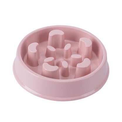 Non Slip Slow Eating Puzzle Maze Fun Pet Feeding Bowl for Dog Cat, Bloat Stop Puppy Food Water Bowl, Slow Feeder Bowls Dishes