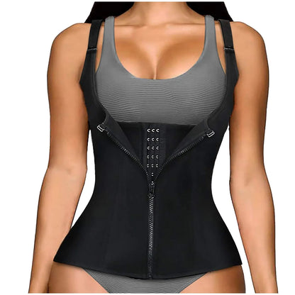 Shapewear Reducing And Shaping Girdles For Women Waist Trainer Sleeveless Bodysuit Basic Thong Slim Fit Sweatwicking Shapewear