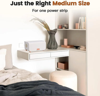 Cable/Cord Organizer Box, Cord Management Box to Hide Wires & Power Strips, Cord Hider Box, Desk Charger Cable Organizer