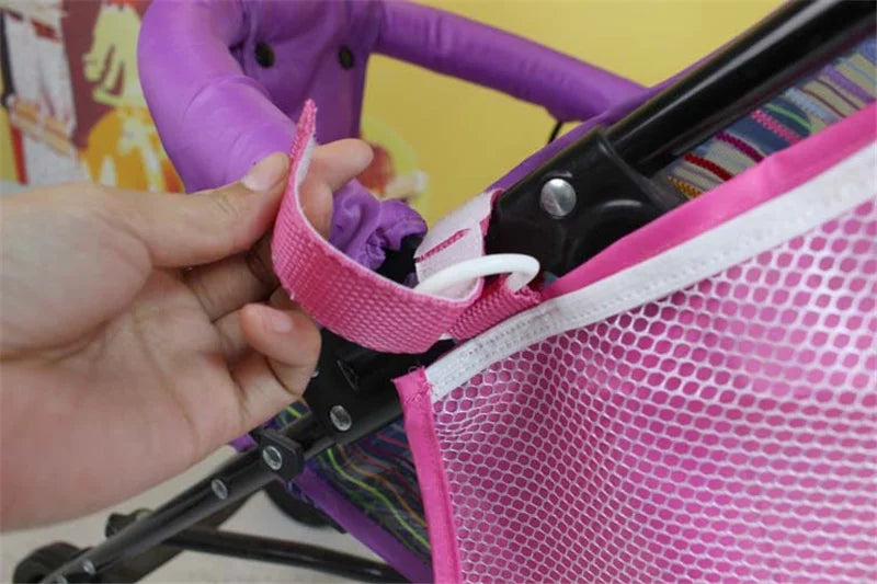 Baby Stroller Bag Side Hook Hanger Diaper Nappy Organizer Bag Mesh Side Hanging Bag Baby Stuff Storage Umbrella Stroller Accesso