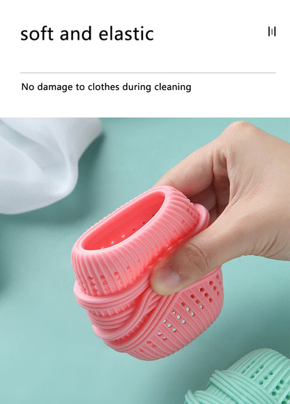 Reusable Clothes and Hair Cleaning Tool, Pet Hair Remover, Washing Machine Cat Hair Catcher, Laundry Ball, Silicone