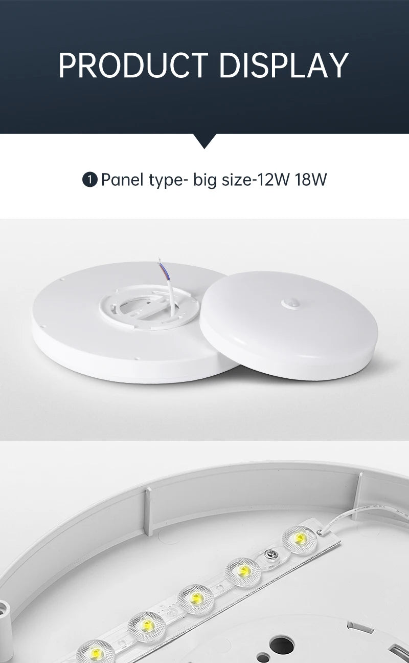 Smart Sensor LED Light Ceiling Lamp Modern Home Indoor Aisle LED Hanging Fixture Induction Lighting Living Room Luminaire Lamps