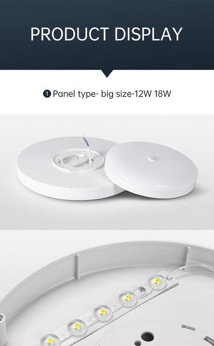 Smart Sensor LED Light Ceiling Lamp Modern Home Indoor Aisle LED Hanging Fixture Induction Lighting Living Room Luminaire Lamps