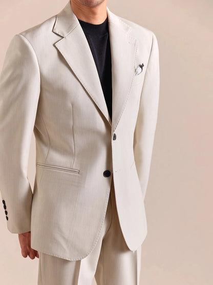 Designer Suit Two Piece Wedding Party Suit Groom Banquet Men Suit Italian Vintage Single Breasted Slim Fit Costume Homme Mariage