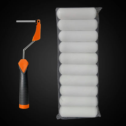 One-key disassembly 4" high-density mini foam roller set, easy to disassemble without getting hands dirty.